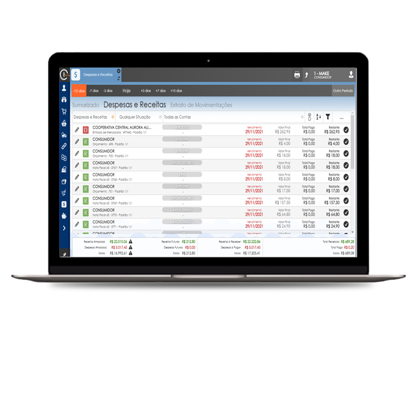 fazticket notbook dashboard